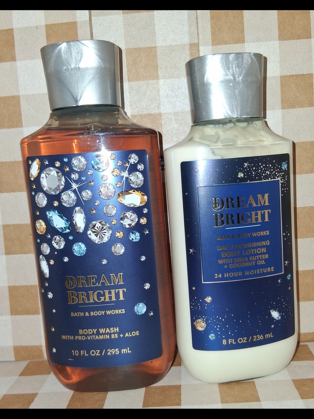 Bath & Body Works Dream Bright 10oz Body Wash and 8oz Body Lotion Set Of 2  NEW
